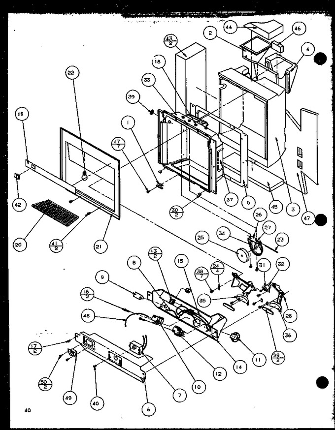 Diagram for 36051 (BOM: P1122003W W)