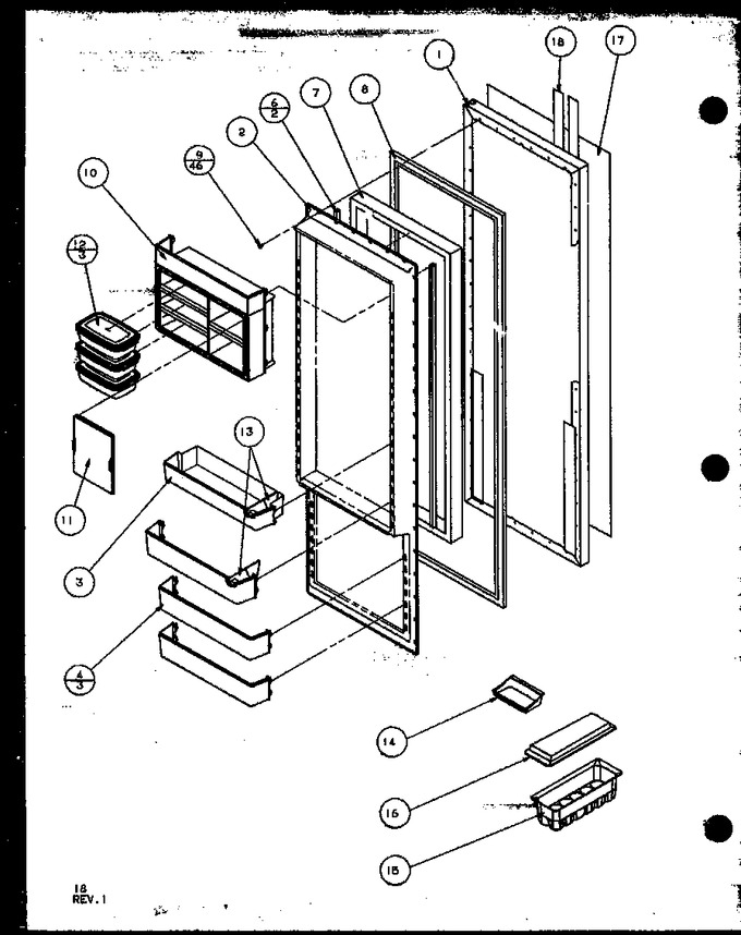 Diagram for 36051 (BOM: P1122003W W)