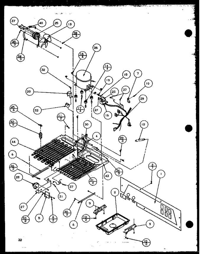 Diagram for 36061 (BOM: P1122001W W)