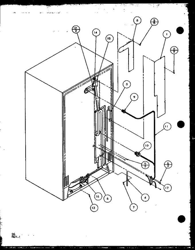 Diagram for 35538 (BOM: P1121906W L)