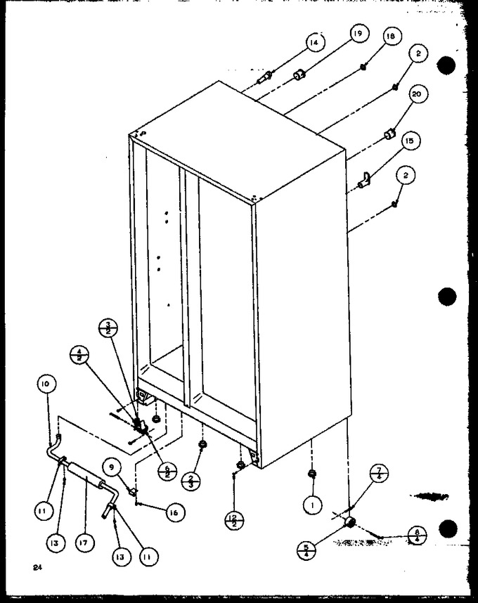 Diagram for 35538 (BOM: P1121906W L)