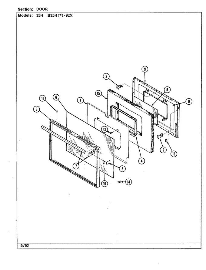 Diagram for B35HN-92X-ON