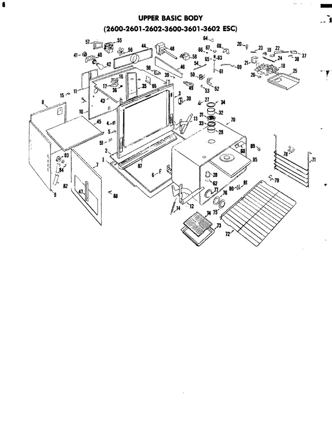 Diagram for 3601ESC