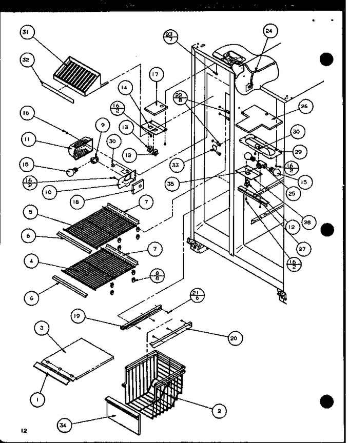 Diagram for 36091 (BOM: P1108703W)