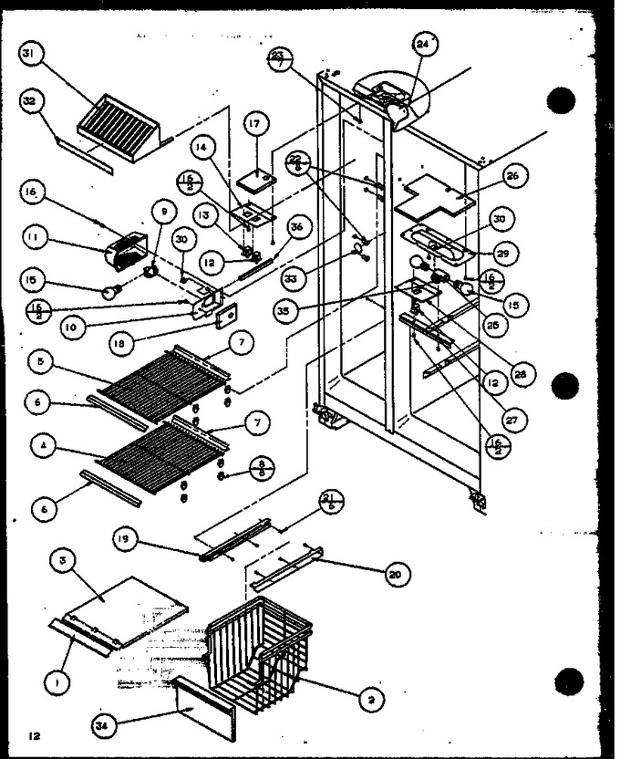 Diagram for 36081 (BOM: P1115901W)