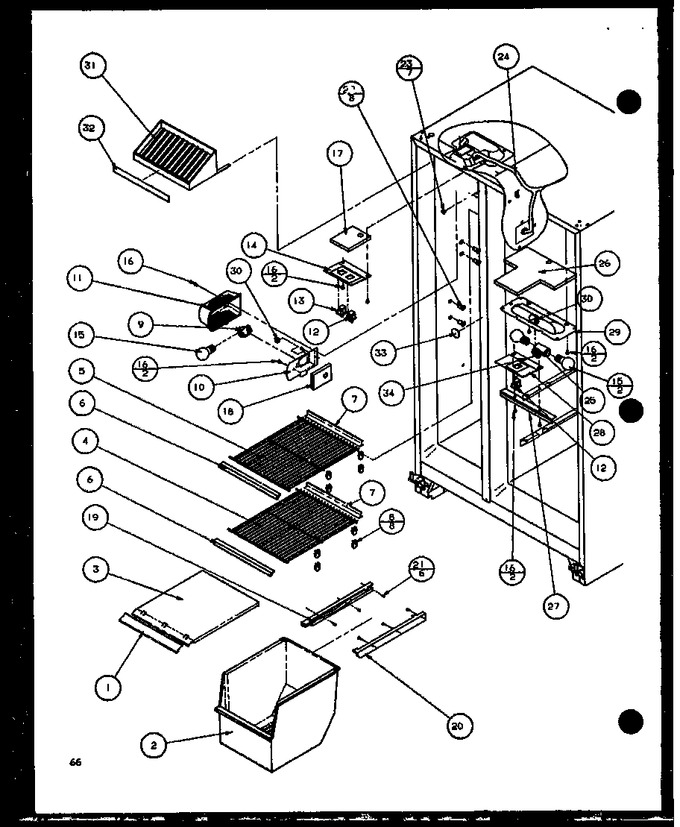 Diagram for 36268 (BOM: P1108604W)
