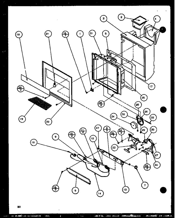 Diagram for 36268 (BOM: P1108604W)