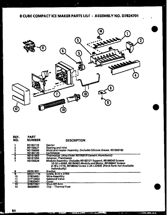 Diagram for 36268 (BOM: P1115703W)