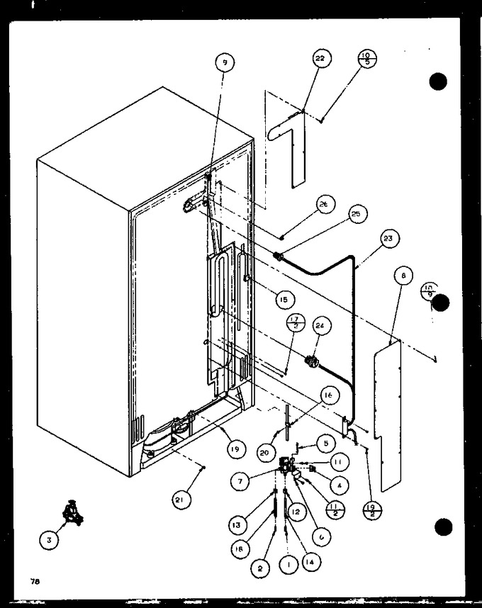 Diagram for 36261 (BOM: P1115701W)