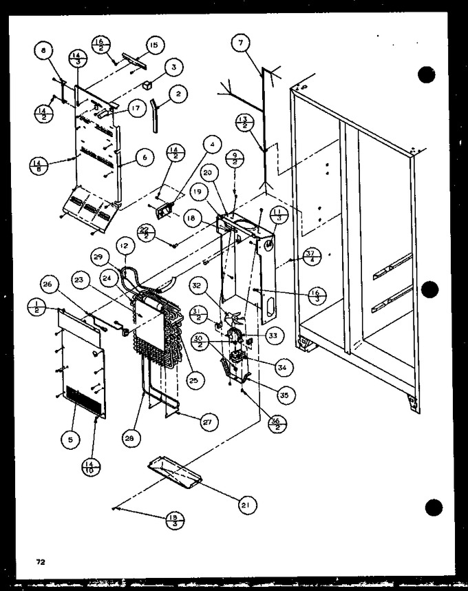 Diagram for 36268 (BOM: P1115703W)
