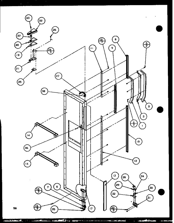 Diagram for 36261 (BOM: P1115701W)