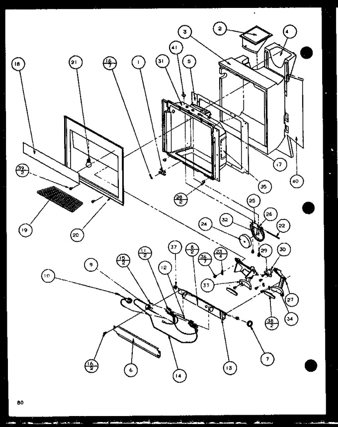 Diagram for 36268 (BOM: P1115703W)