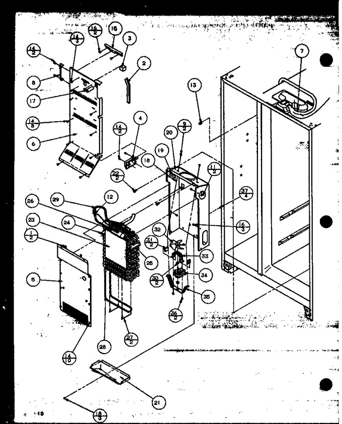 Diagram for 36278L (BOM: P1121803W L)