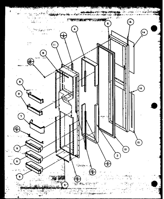Diagram for 36278L (BOM: P1121803W L)