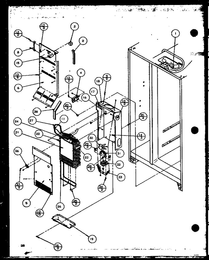 Diagram for 36518 (BOM: P1121604W L)