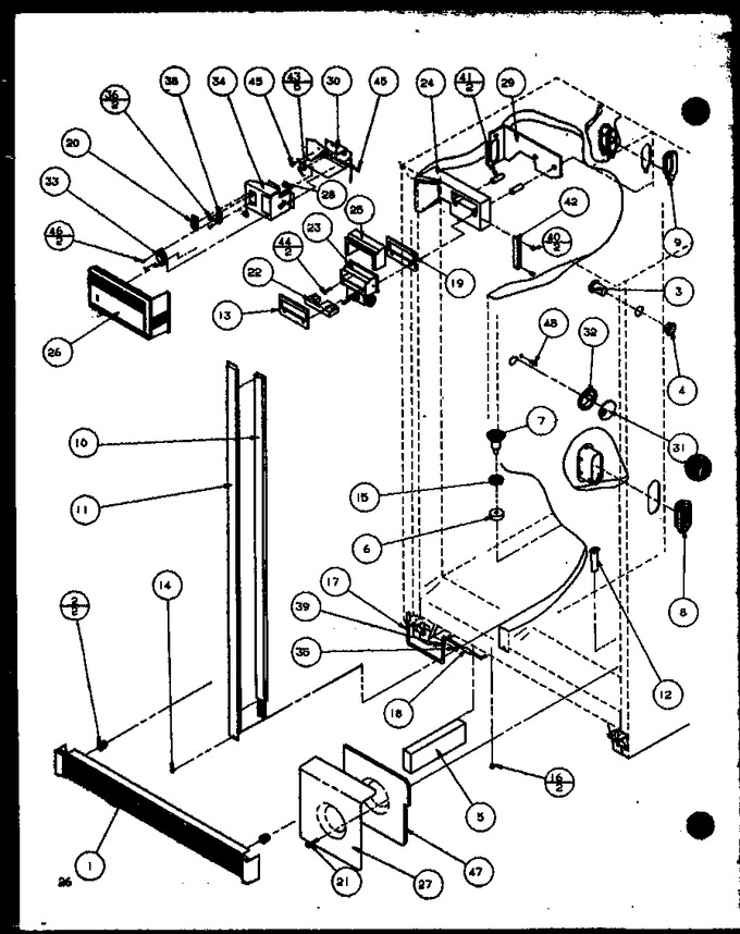 Diagram for 36791 (BOM: P1152601W W)