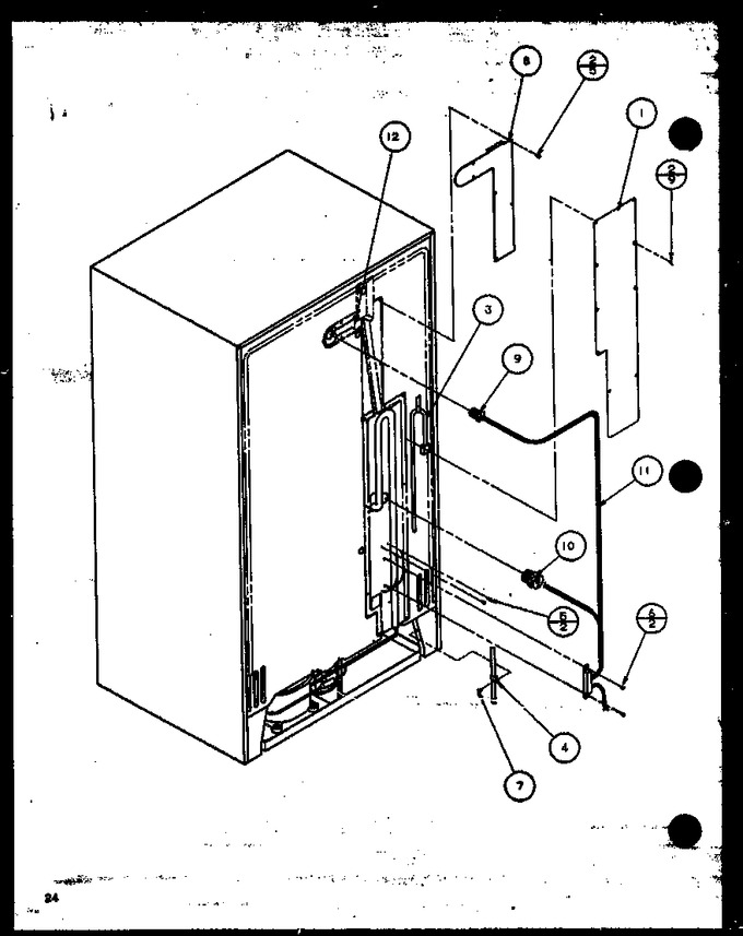 Diagram for 36558 (BOM: P1115404W)