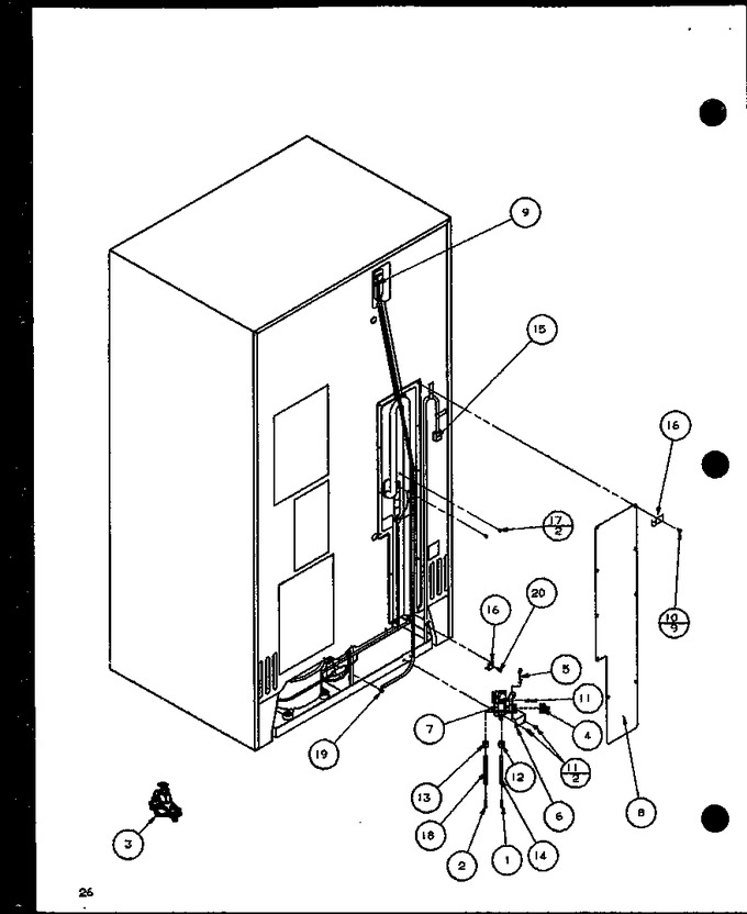Diagram for 36561 (BOM: P1108502W)