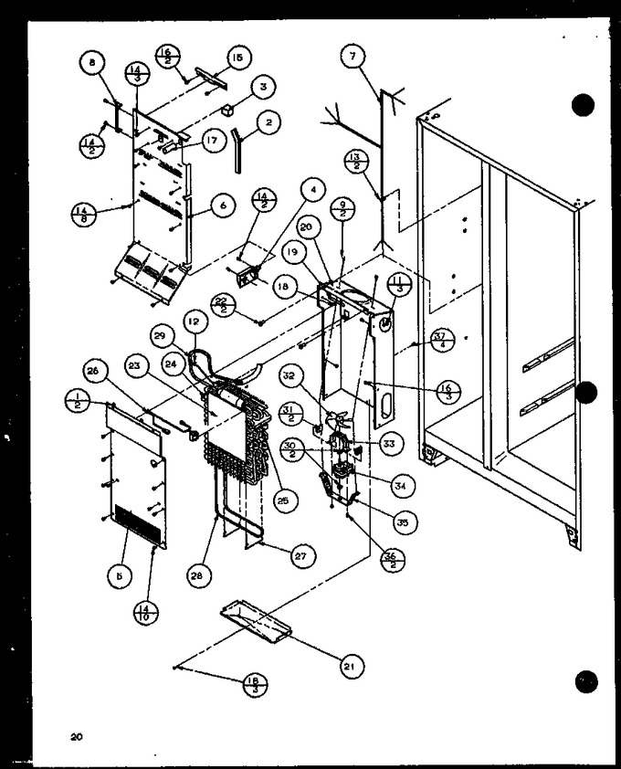 Diagram for 36561 (BOM: P1108502W)