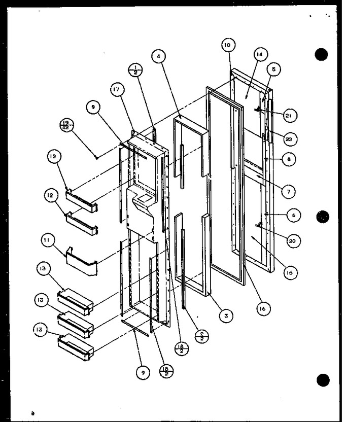 Diagram for 36561 (BOM: P1108502W)