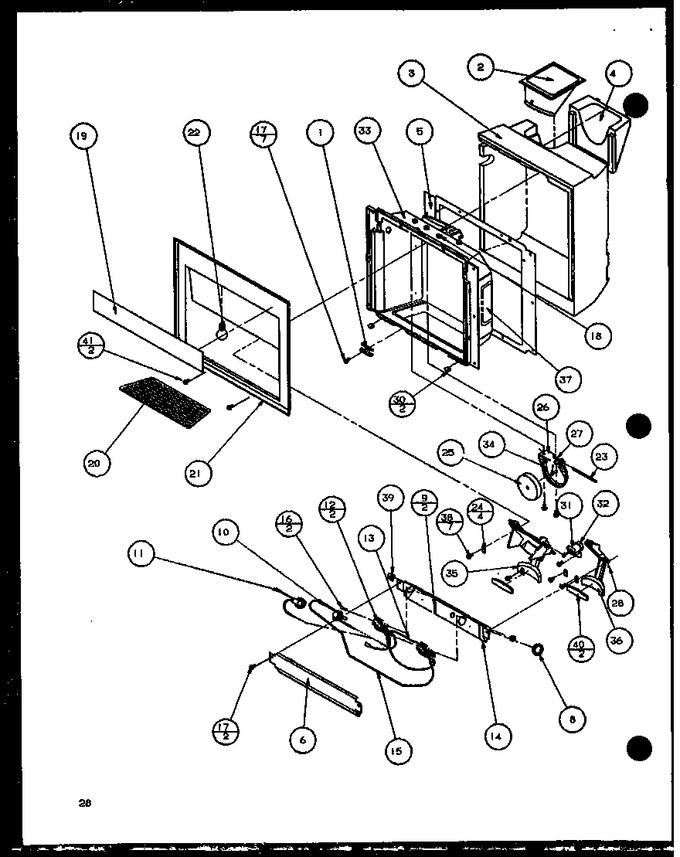 Diagram for 36561 (BOM: P1108502W)