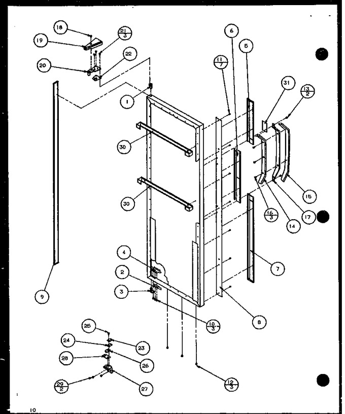 Diagram for 36561 (BOM: P1108502W)