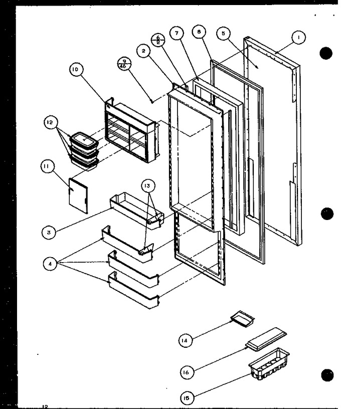 Diagram for 36561 (BOM: P1108502W)