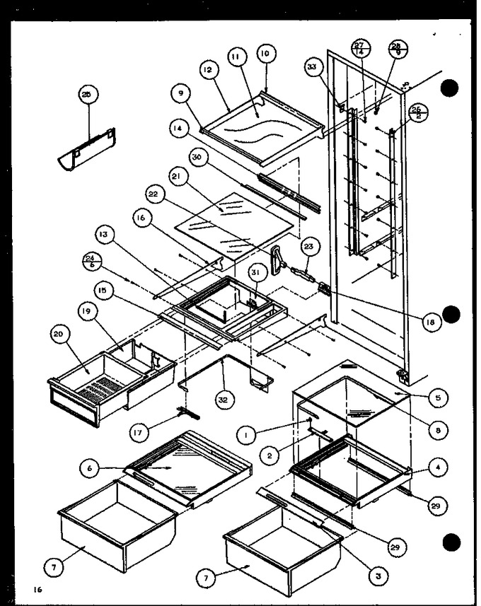 Diagram for 36561 (BOM: P1108502W)