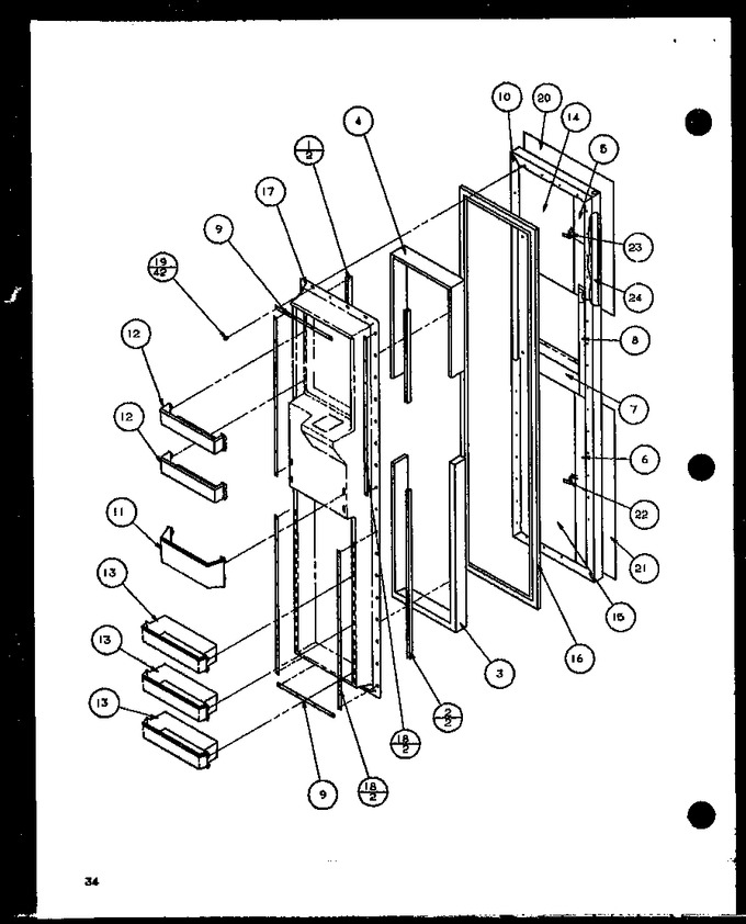 Diagram for 36578 (BOM: P1108507W)