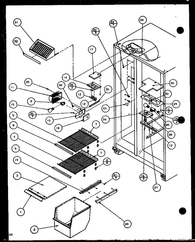 Diagram for 36578 (BOM: P1115508W)