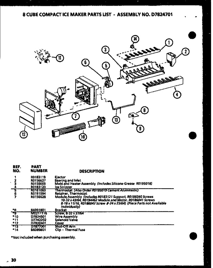 Diagram for 36588 (BOM: P1108402W)