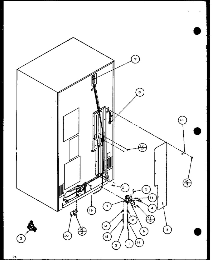 Diagram for 36588 (BOM: P1108402W)