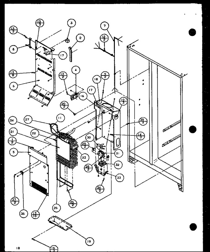Diagram for 36588 (BOM: P1108402W)