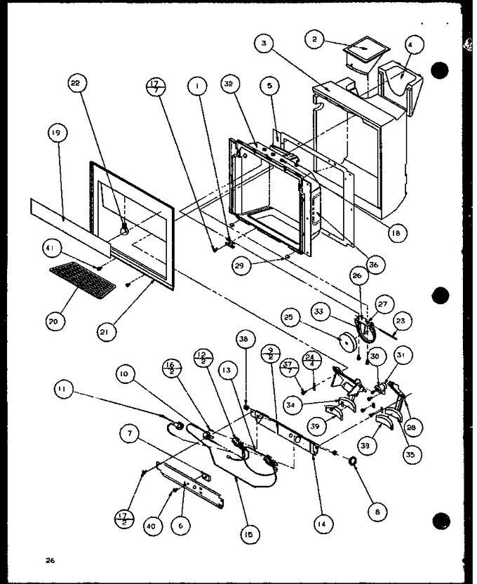 Diagram for 36588 (BOM: P1108402W)