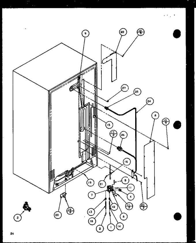 Diagram for 36598 (BOM: P1115604W)