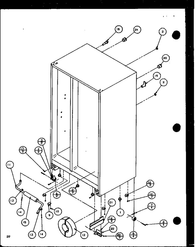 Diagram for 36598 (BOM: P1115604W)