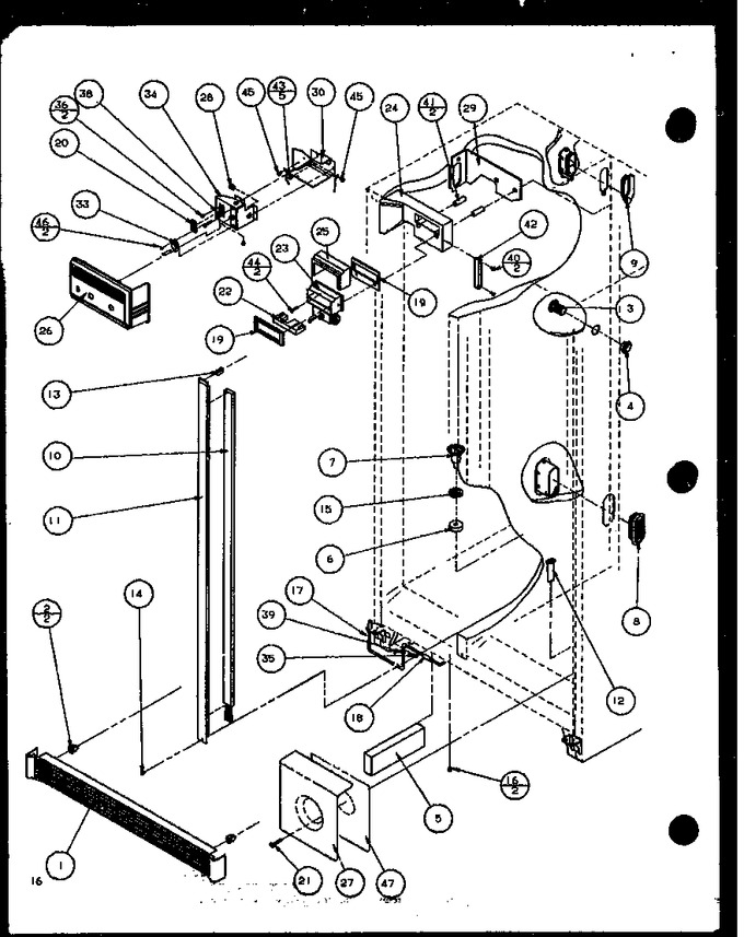 Diagram for 36598 (BOM: P1115604W)