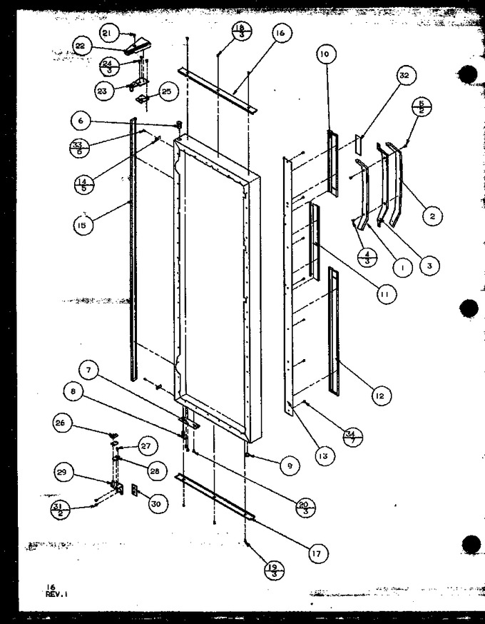 Diagram for 36761 (BOM: P1135802W W)