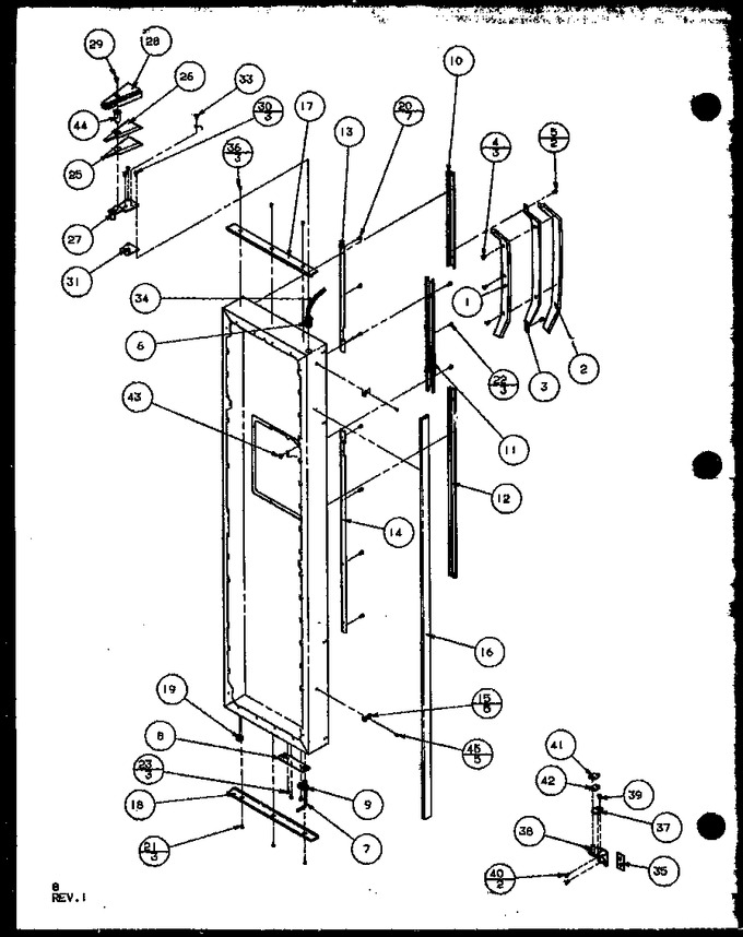 Diagram for 36768L (BOM: P1135803W L)