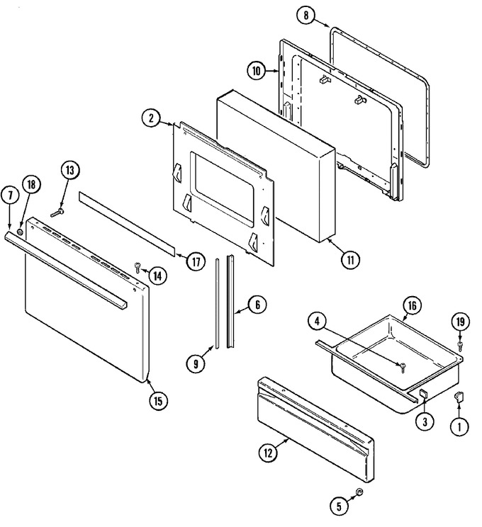 Diagram for 3822PRW