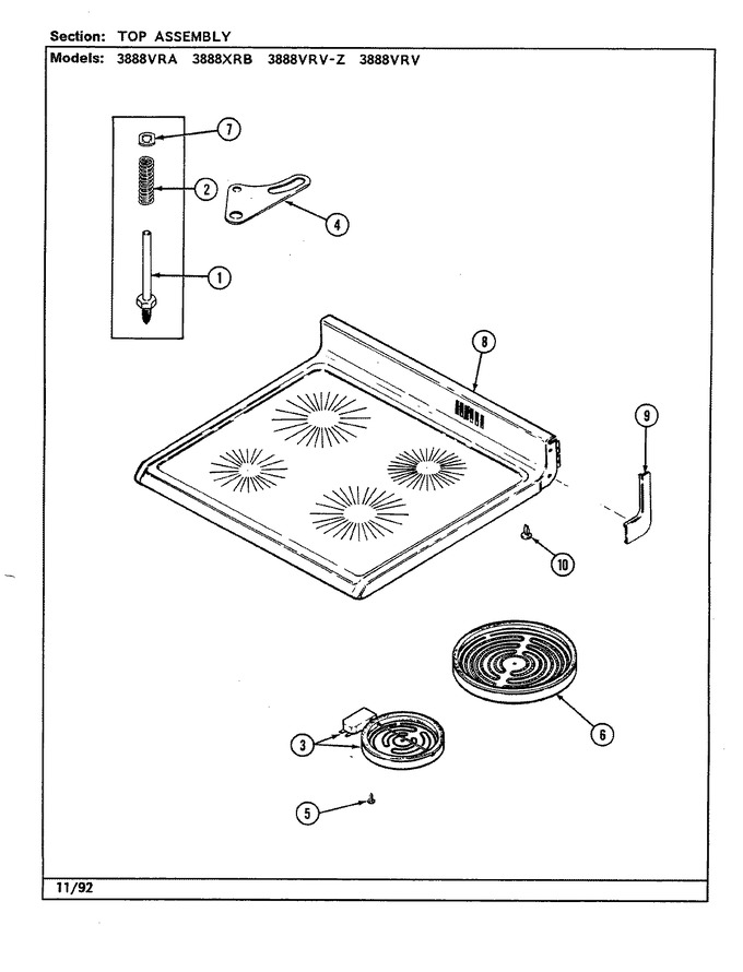 Diagram for 3888VRA