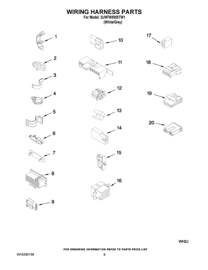 Diagram for 3UMTW5955TW1