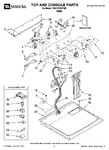 Diagram for 01 - Top And Console Parts