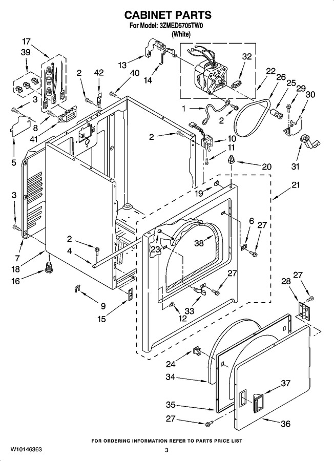 Diagram for 3ZMED5705TW0