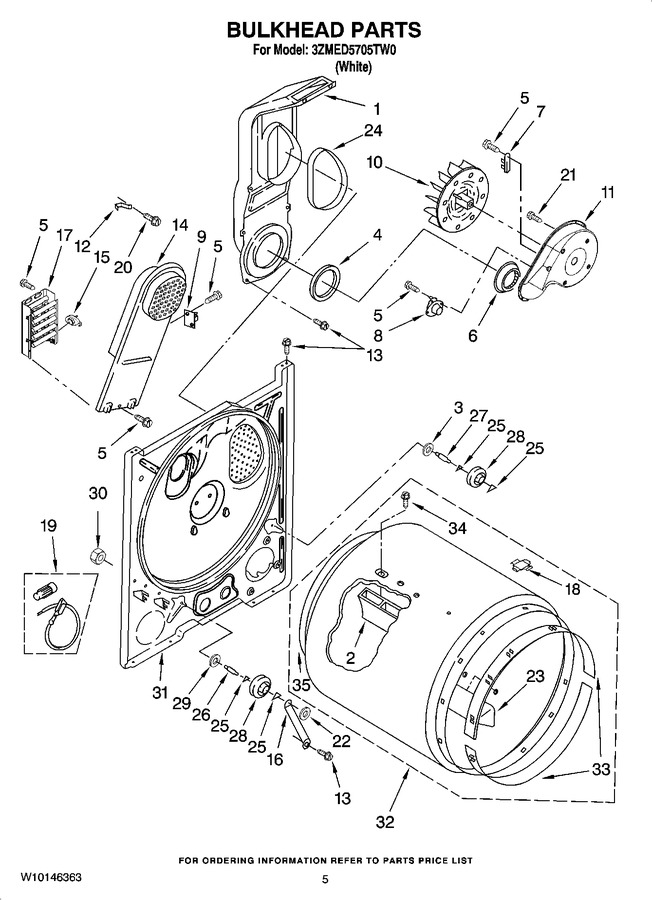 Diagram for 3ZMED5705TW0