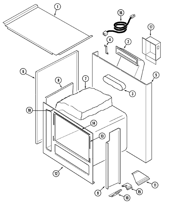 Diagram for GA4251WTW