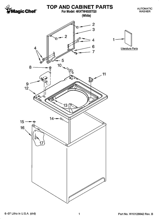 Diagram for 4KHTW4505TQ0