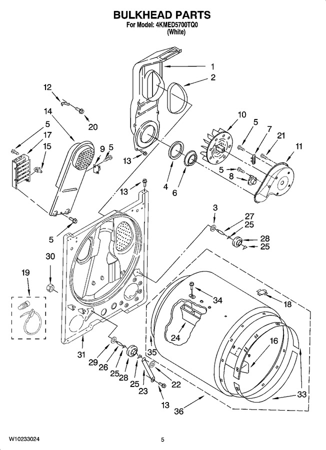 Diagram for 4KMED5700TQ0