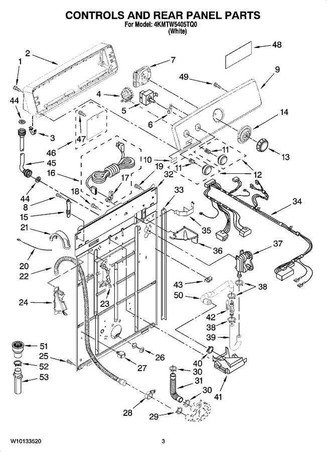 Diagram for 4KMTW5405TQ0