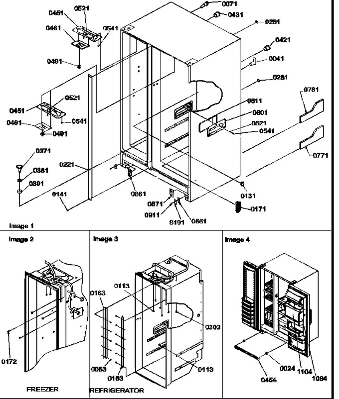 Diagram for 58637 (BOM: P1317501W L)